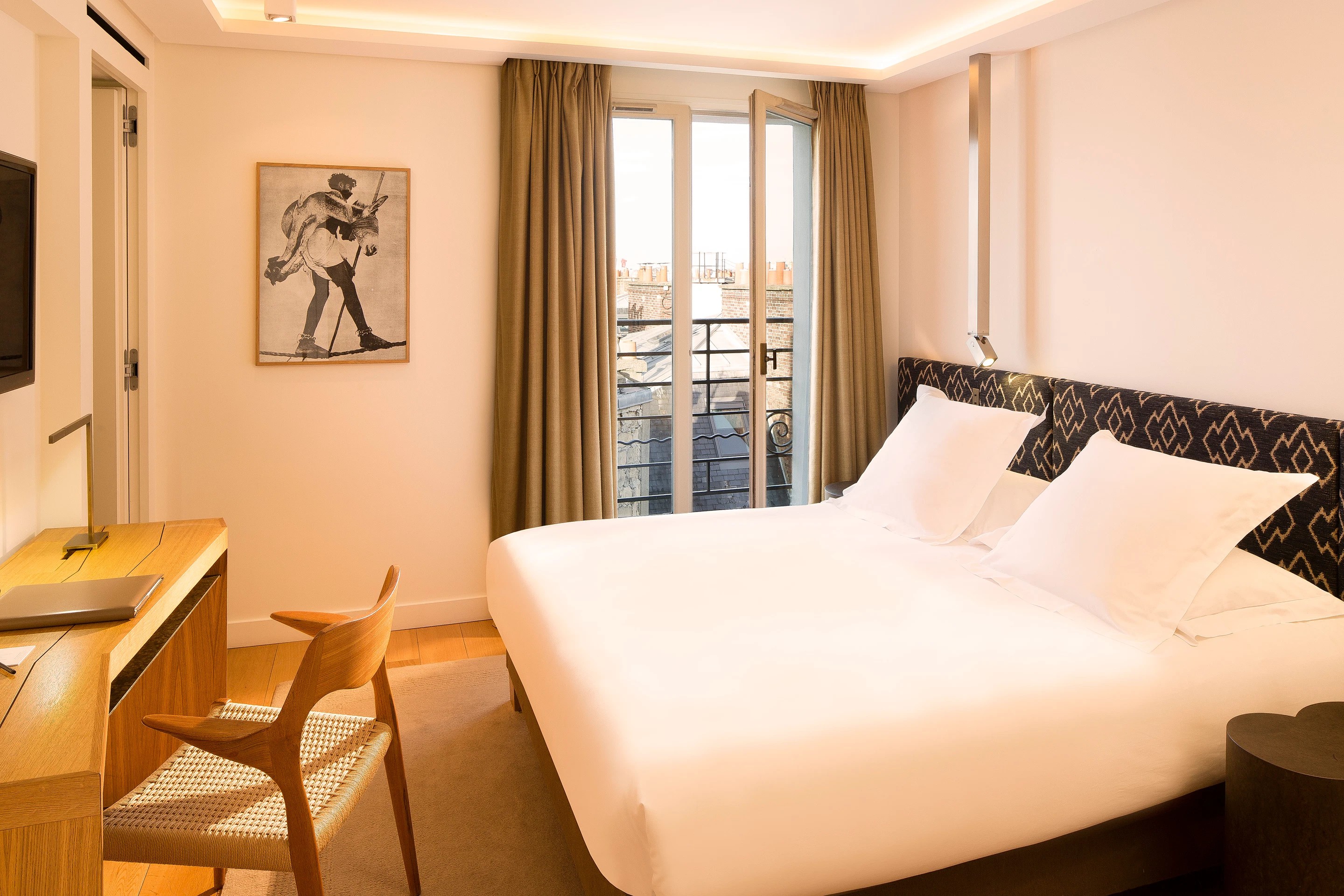 Hôtel Marignan Champs-Elysées Chambre Première boutique hôtel
